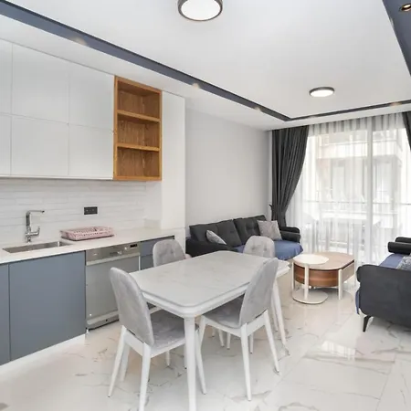 Square Light Residence, With Pool In The Location Of * Alanya
